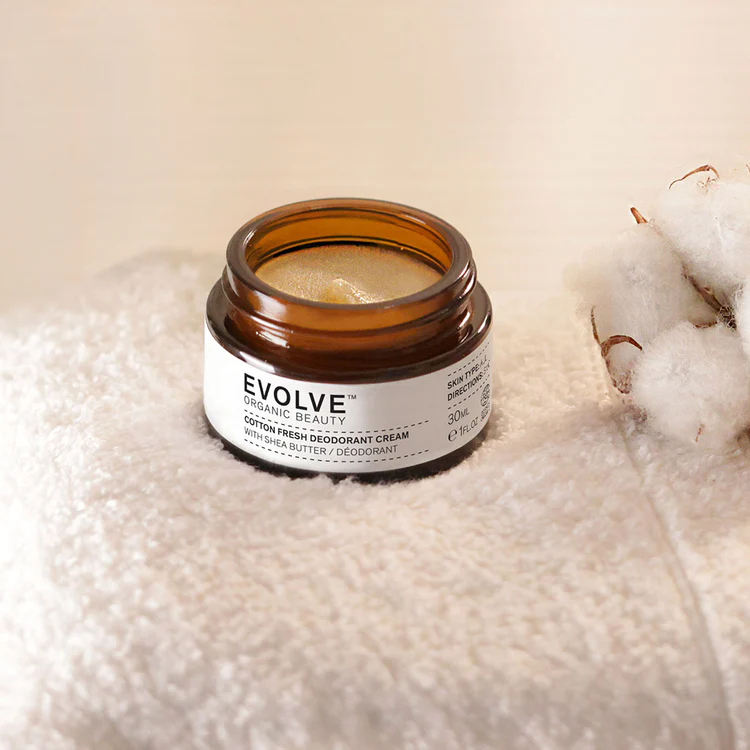 Cotton Fresh Natural Deodorant Cream